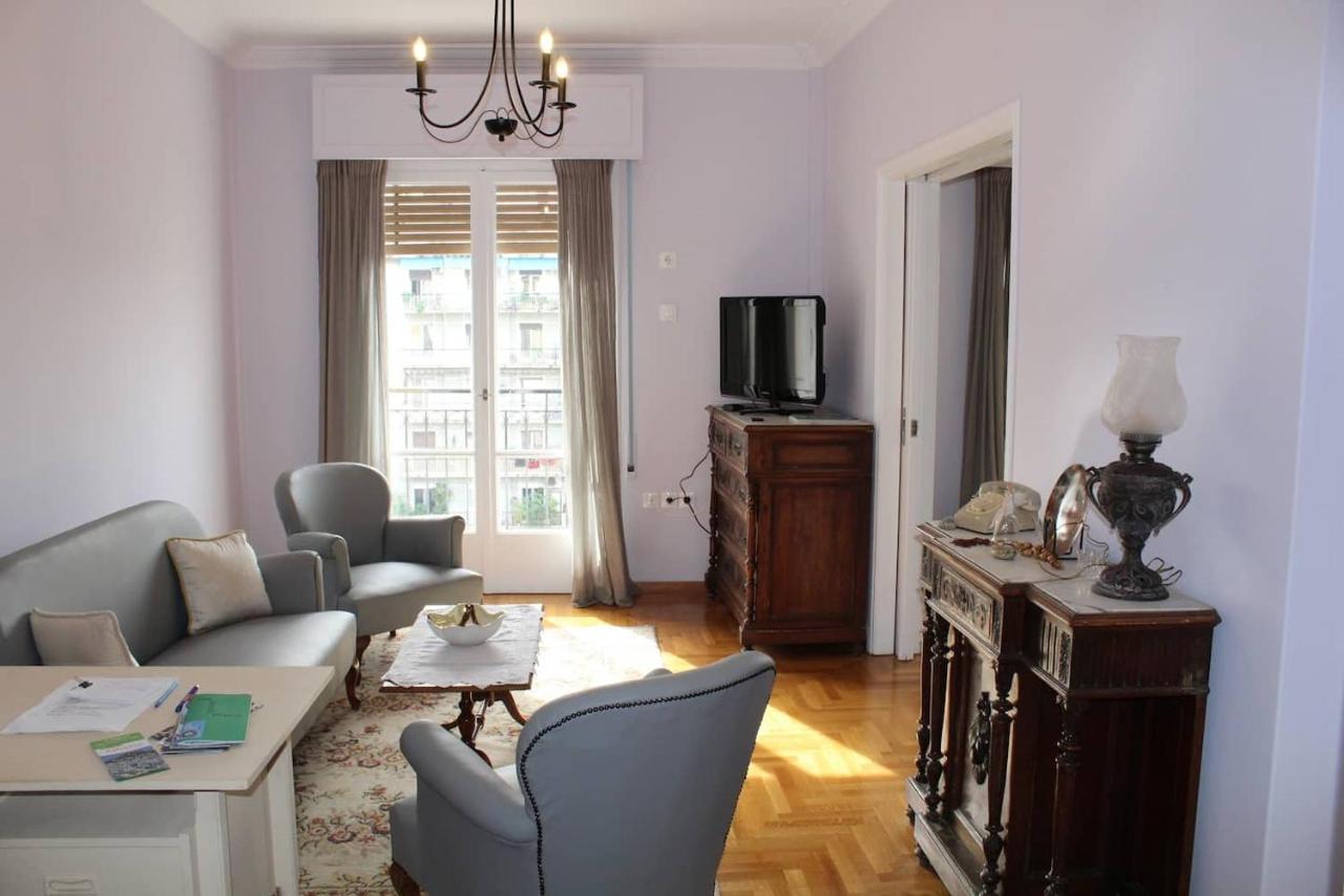 Vintage, Spacious Apartment In The Heart Of Athens! 외부 사진